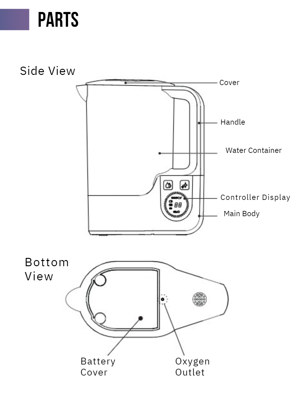 Hydrogen Water Pitcher Manual Echo Water