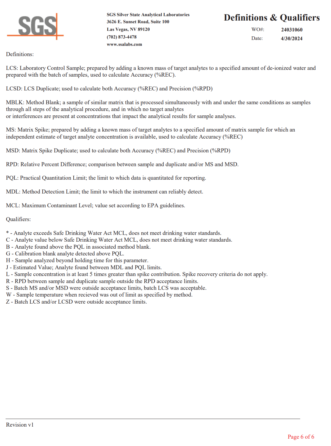 H2 Analytics Laboratory Report Echo Go+ Echo Water